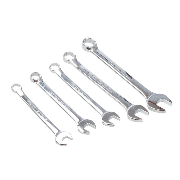 King Dick Combination Spanner Set Metric 5pce 7 - 17mm