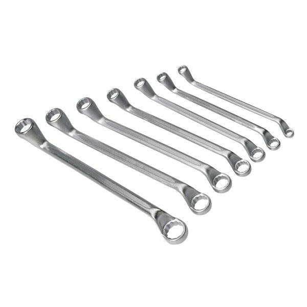 King Dick Ring Spanner Set Metric 7pce 5.5 - 19mm