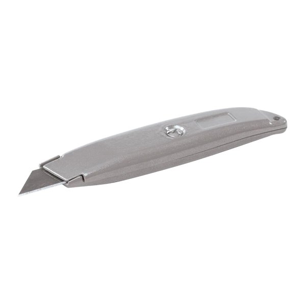 Silverline Retractable Knife 150mm Silver