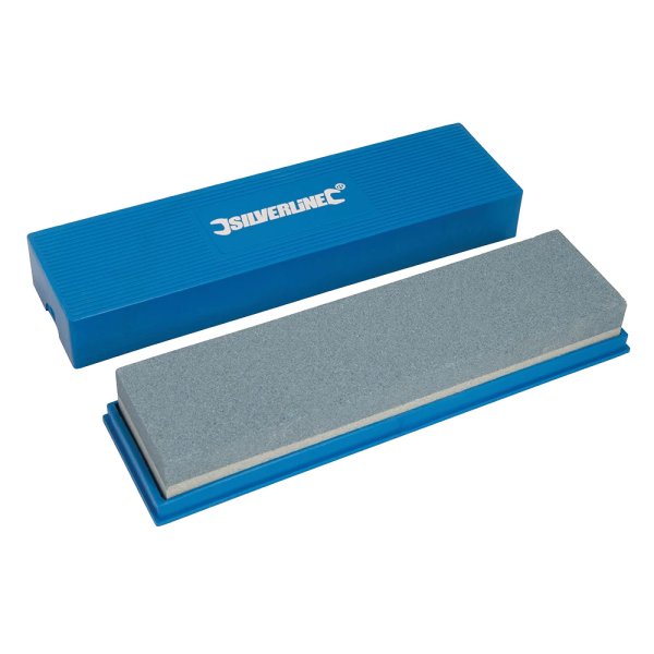 Silverline Silicon Carbide Combination Sharpening Stone Fine / Medium Grade